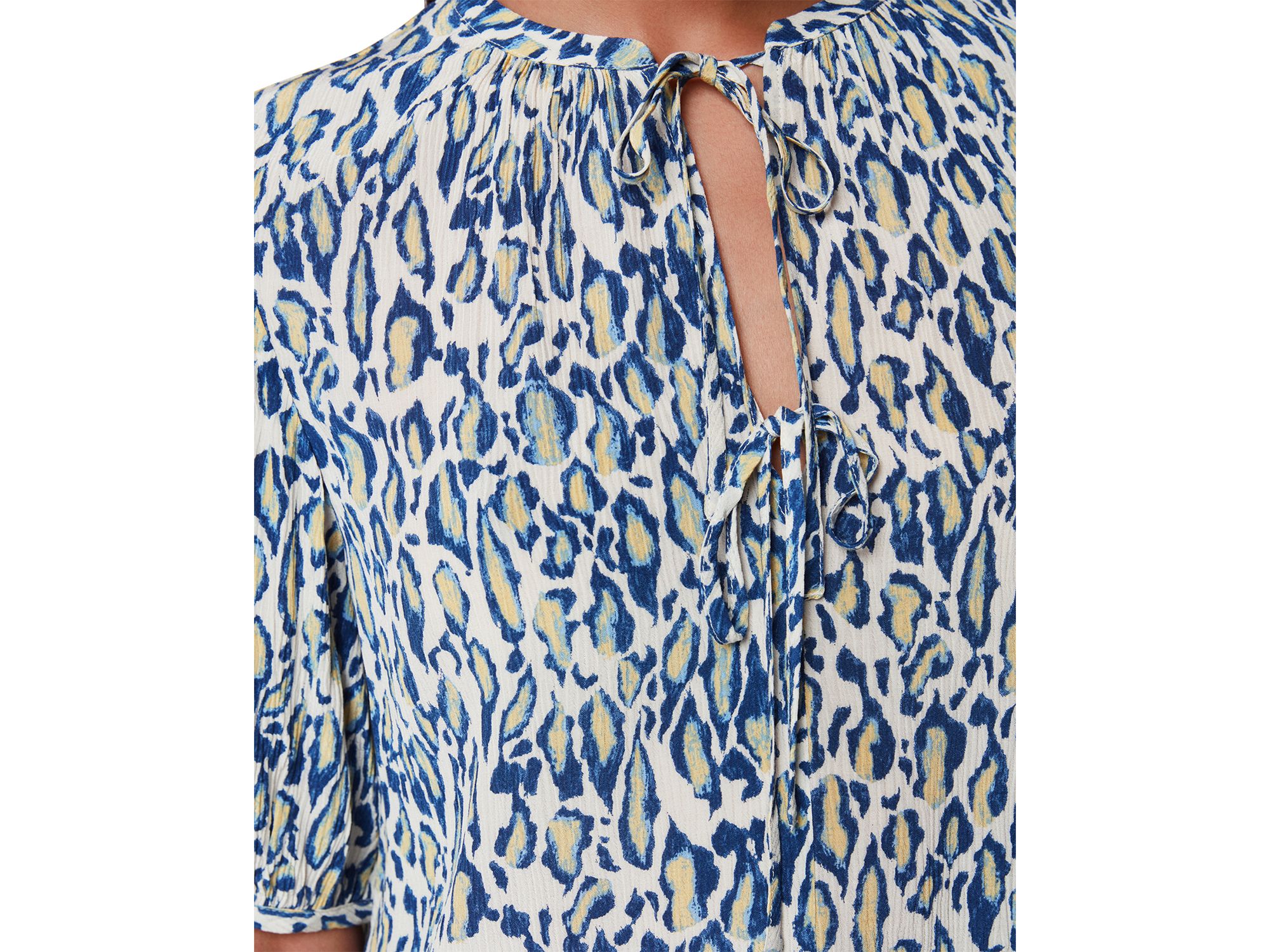 Flaming Leopard Blouse — Image 4