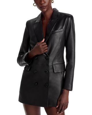 A.L.C. - Declan Leather Jacket Dress