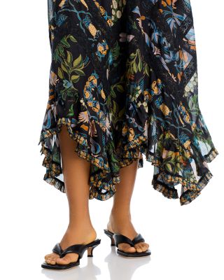 Winter Garden Pleated Dress