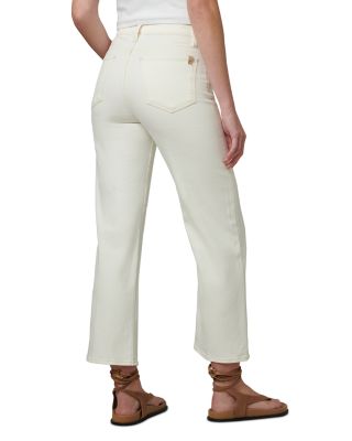 The Blake High Rise Wide Leg Jeans in Milk