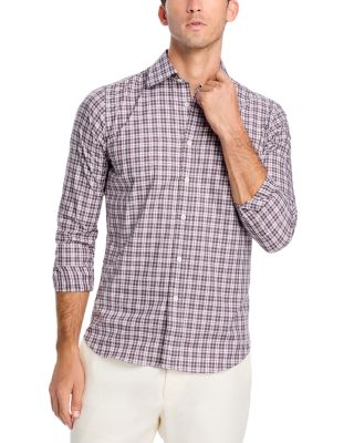 Canali - Plaid Regular Fit Sport Shirt