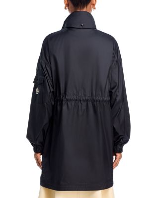 Adhemar Water-Repellent Long Parka Jacket