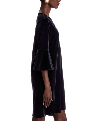 Bella Velvet Bell Sleeve Dress