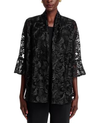 Bella Lace Draped Cardigan