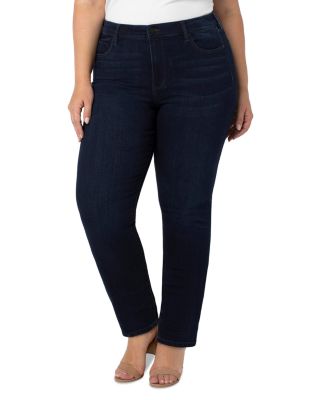 Kennedy High Rise Straight Silky Soft Dual FX Jeans in Halifax