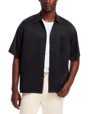 John Elliott - Brushed Silk Short Sleeve Shirt
