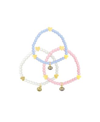 Bits & Bows - Girls' Hearts Bracelet Set - Little Kid