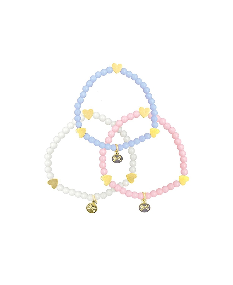 Bits & Bows Girls' Hearts Bracelet Set - Little Kid
