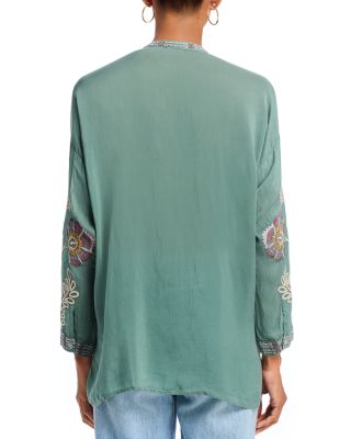 Johnny Was Audrey Embroidered Tunic | Bloomingdale's