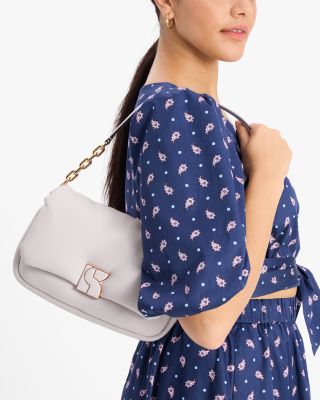 Dakota Puffy Leather Crossbody