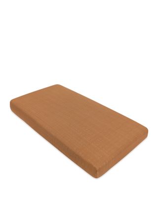 Crib Sheet in GOTS Certified Organic Muslin Cotton