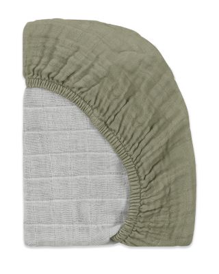 All Stages Bassinet Sheet in GOTS Certified Organic Muslin Cotton