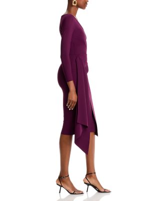 Ellia Draped Sheath Dress - Exclusive 