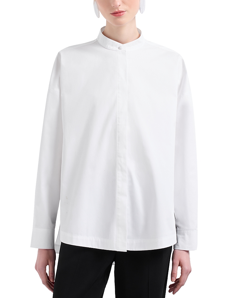 EMPORIO ARMANI BUTTON FRONT SHIRT