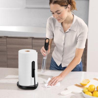 Kitchen Paper Towel Holder with Spray Pump