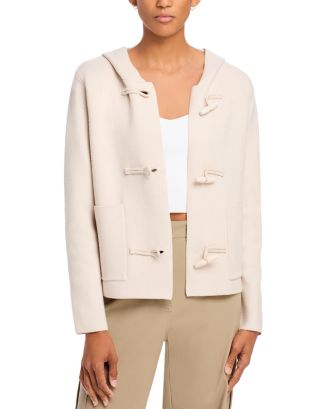 Sioni Double Knit Toggle Hooded Jacket | Bloomingdale's