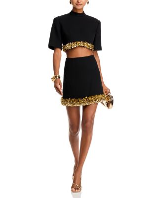 SIMKHAI - Jalen Crop Top & Dua Mini Skirt