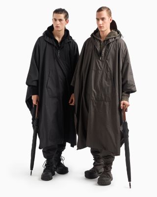 Allover Logo Full Zip Hooded Sweatshirt