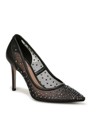 Sam Edelman - Women's Hazel Mesh Pointed Pumps