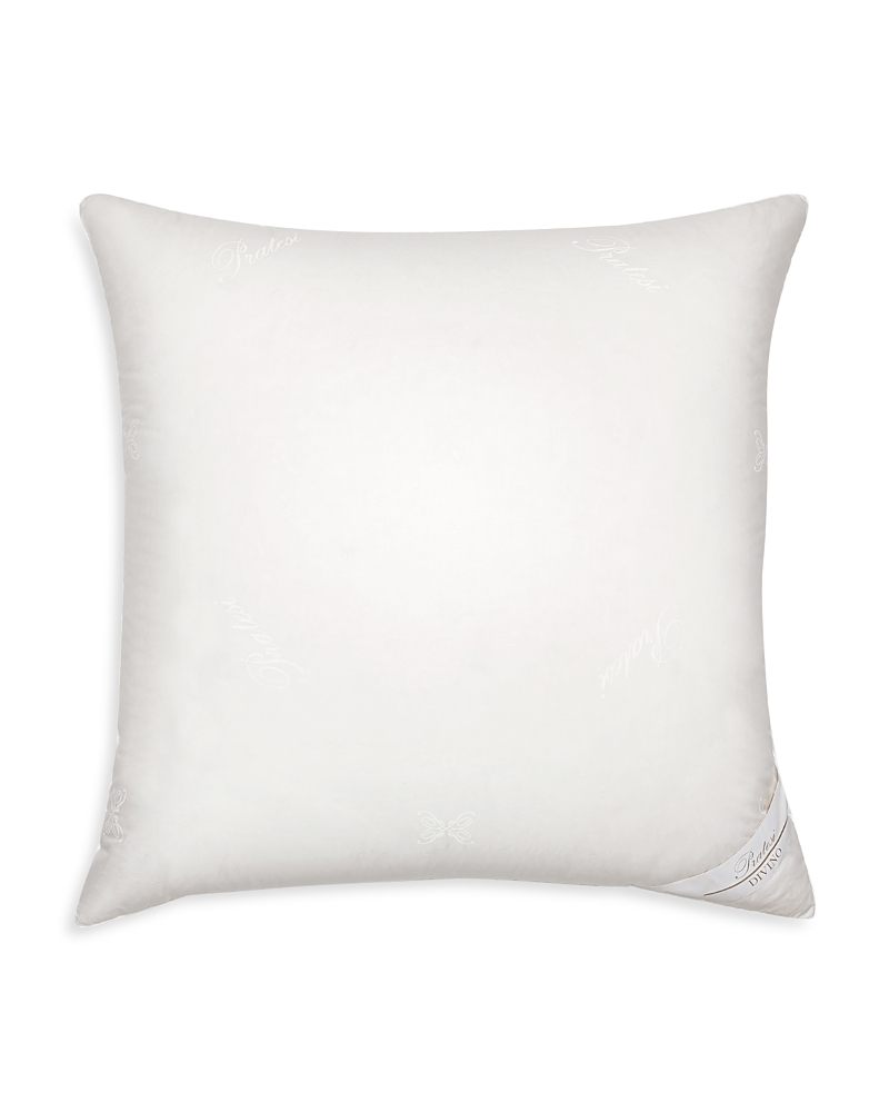 Pratesi Divino Continental/euro Pillow, 26 X 26 In White