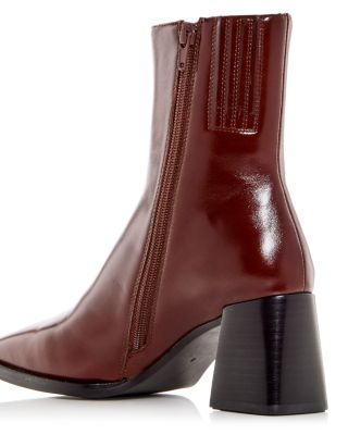 Women's Sherpal Block Heel Booties