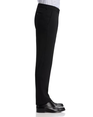 Stretch Wool Slim Fit Suit Pants