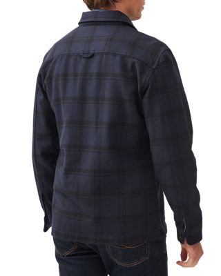 Wadestown Slim Sports Fit Plaid Shirt Jacket  
