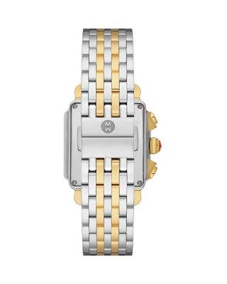 Michele Deco Chronograph, 33m Michele Deco Chronograph Quartz Diamond Black Dial Ladies  main image 2