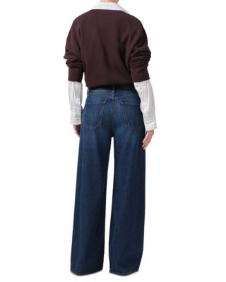 Paloma High Rise Wide Leg Jeans in Gamut