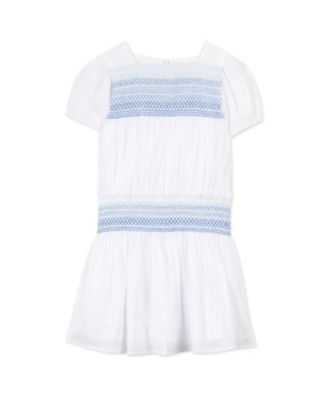 Tartine et Chocolat Girls' Bluebell Smocked Cotton Dress - Little Kid, Big Kid