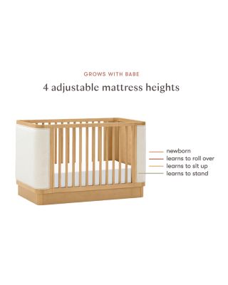 Bondi Boucle 4 in 1 Convertible Crib
