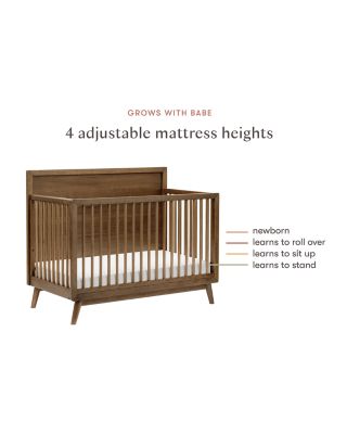 Palma 4 in 1 Convertible Crib with Toddler Bed Conversion Kit
