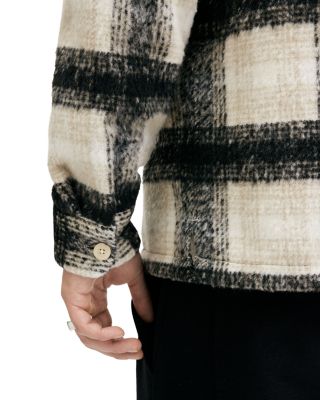 Lapse Relaxed Fit Plaid Shirt Jacket 