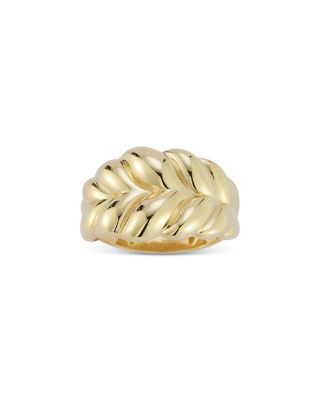 Bloomingdale's Fine Collection - Bloomingdale's Bold Woven Style Ring in 14K Yellow Gold