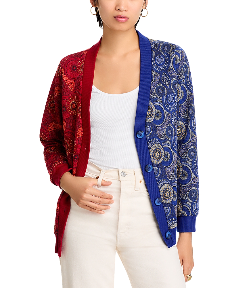 Kahindo Windhoek Cardigan In Red