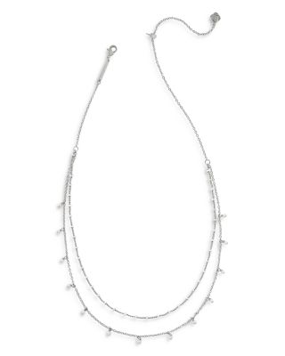 Kendra Scott Eve Cultured Freshwater Pearl Layered Necklace, 17