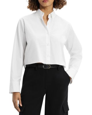 Theory - Cropped Shirt