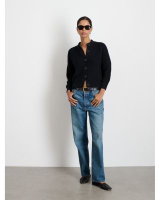 Nico Crewneck Cotton Cardigan