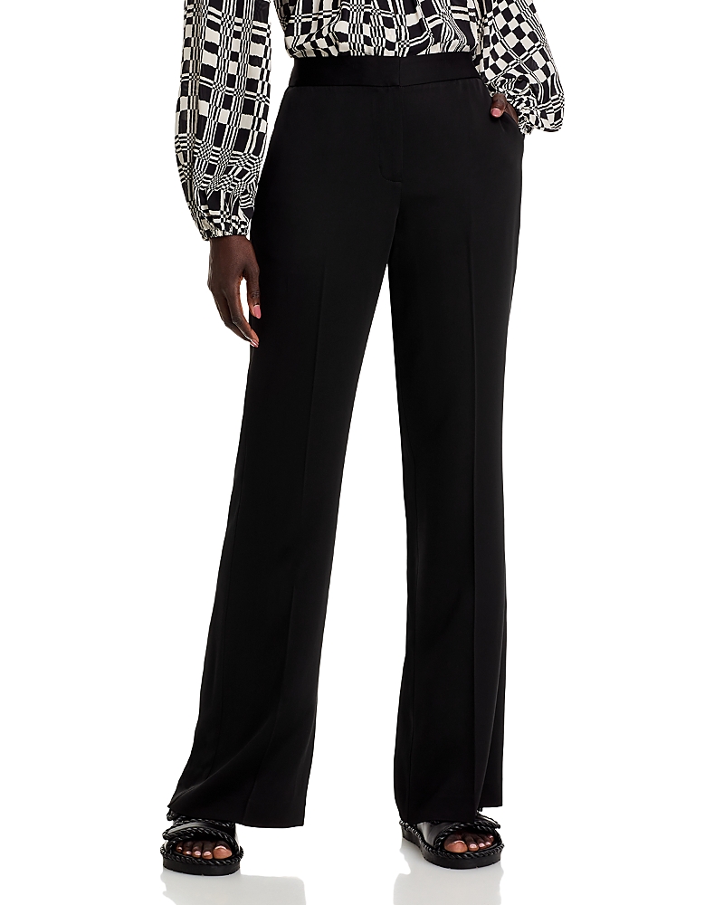 Kobi Halperin Andi High-rise Wide-leg Pants In Black