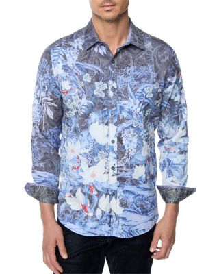 Nadine Button Front Printed Shirt