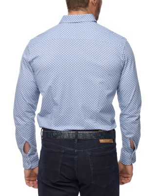 Conall Button Down Printed Shirt