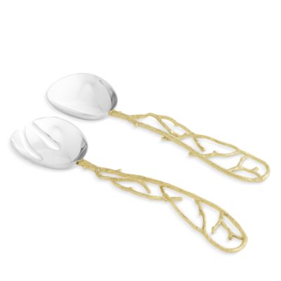 Butterfly Ginkgo Gold Serving Set