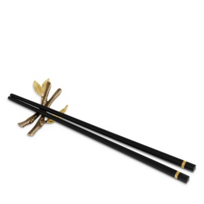 Michael Aram - Zen Garden Chopsticks and Stand, Set of 4