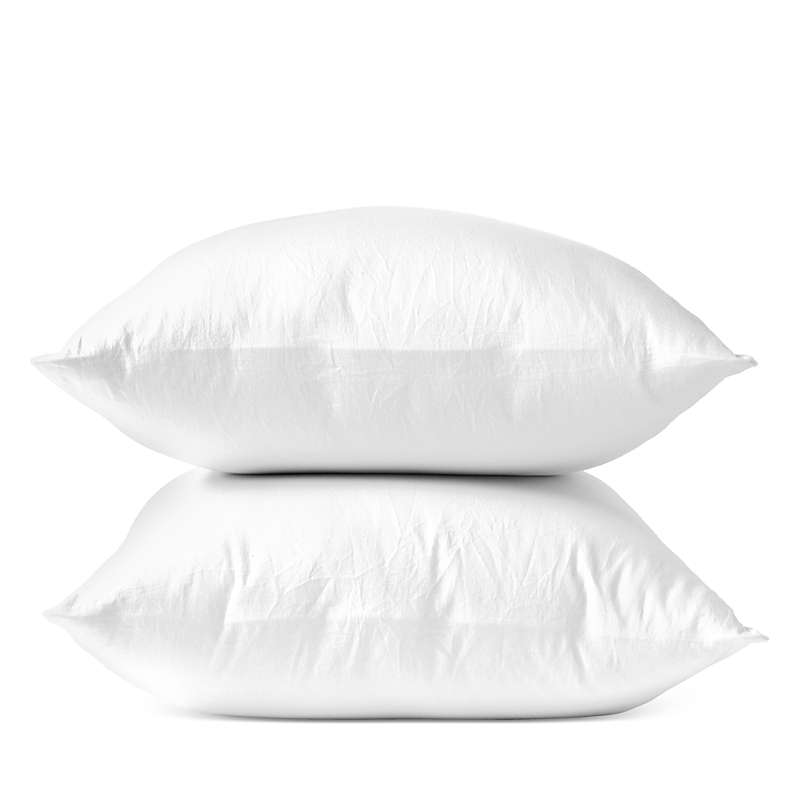 Coyuchi Cloud Soft Sateen Standard Pillowcases, Set Of 2 In White