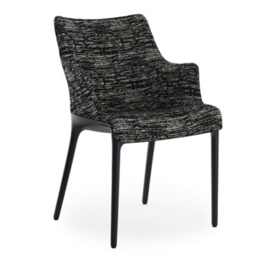 Eleganza Nia Melange Armchair, Black Legs