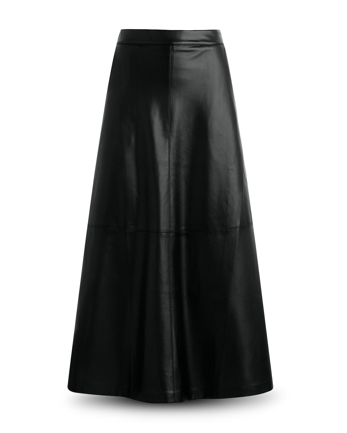 x Dani Michelle The Tavi Faux Leather Maxi Skirt thumbnail 6