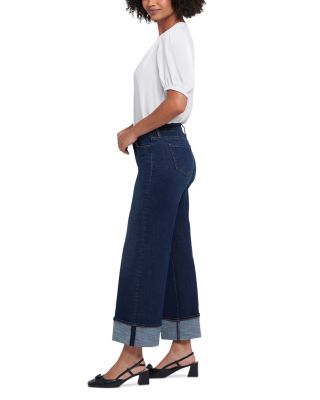 Teresa Wide Leg Jeans in Night Skie