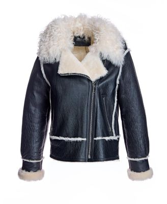 Nappa Finish Shearling Jacket