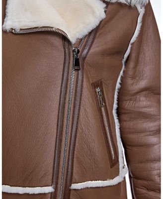Nappa Finish Shearling Jacket