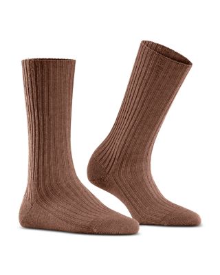 Cosy Wool Ribbed Boot Socks